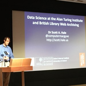 Turing Institute and BL in collaboration